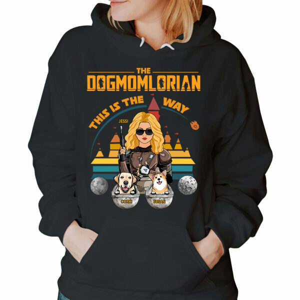 The Dogmomlorian - Personalized Shirt Gift For Dog Mom Dog Dad - Image 4