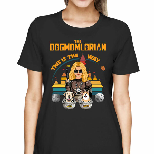 The Dogmomlorian - Personalized Shirt Gift For Dog Mom Dog Dad - Image 2