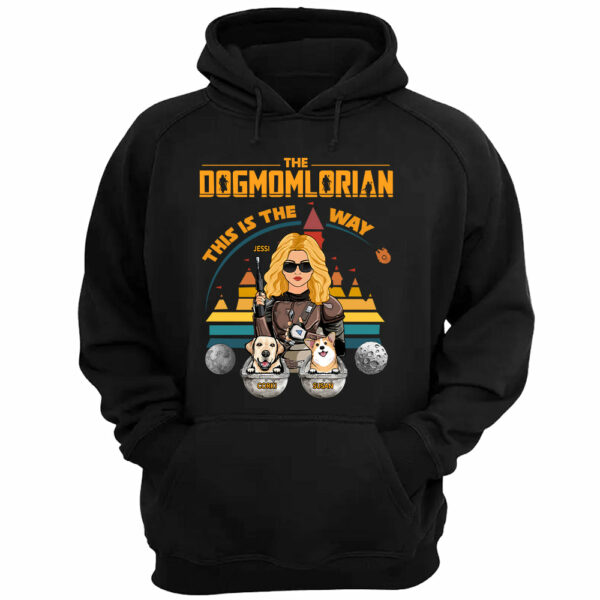 The Dogmomlorian - Personalized Shirt Gift For Dog Mom Dog Dad - Image 3