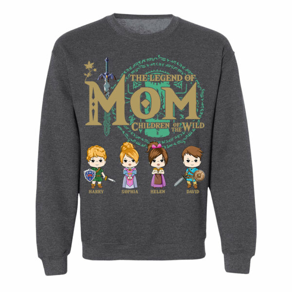 The Legend Of Mom, Children Of The Wild - Personalized Shirt Gift For Mom DO98 - Image 9