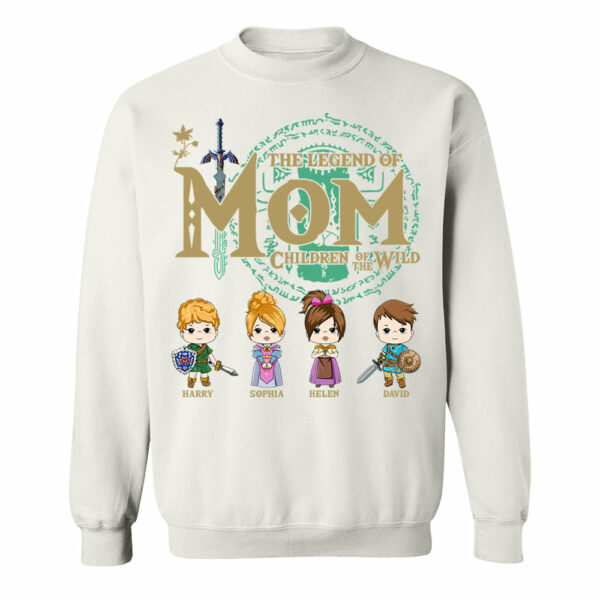 The Legend Of Mom, Children Of The Wild - Personalized Shirt Gift For Mom DO98 - Image 10