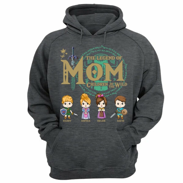 The Legend Of Mom, Children Of The Wild - Personalized Shirt Gift For Mom DO98 - Image 12