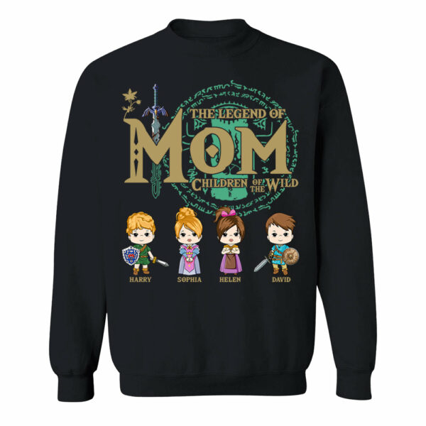 The Legend Of Mom, Children Of The Wild - Personalized Shirt Gift For Mom DO98 - Image 8