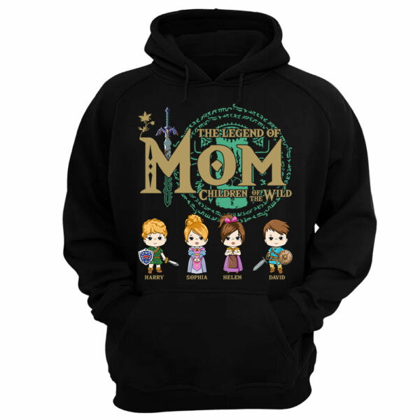 The Legend Of Mom, Children Of The Wild - Personalized Shirt Gift For Mom DO98 - Image 11