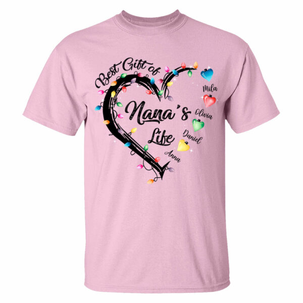 The Lights Of Nana's Life Personalized Shirts, Nickname And Names Can Be Changed - Image 8