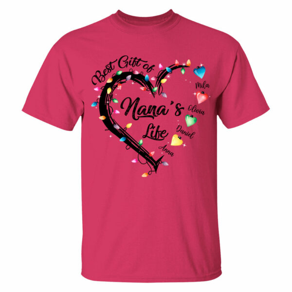 The Lights Of Nana's Life Personalized Shirts, Nickname And Names Can Be Changed - Image 7
