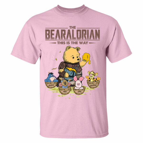The Mama Bearalorian This Is The Way - Personalized Shirt For Mom Custom Nickname With Kids Gift - Image 4
