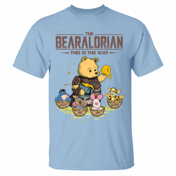 The Mama Bearalorian This Is The Way - Personalized Shirt For Mom Custom Nickname With Kids Gift - Image 3