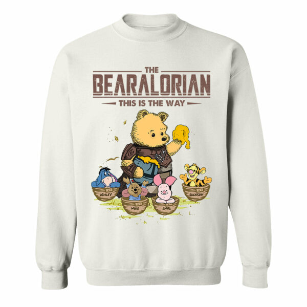 The Mama Bearalorian This Is The Way - Personalized Shirt For Mom Custom Nickname With Kids Gift - Image 9