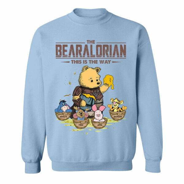 The Mama Bearalorian This Is The Way - Personalized Shirt For Mom Custom Nickname With Kids Gift - Image 7