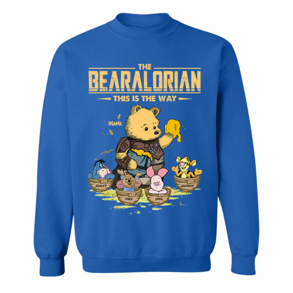 The Mama Bearalorian This Is The Way - Personalized Shirt For Mom Custom Nickname With Kids Gift vr2 - Image 12