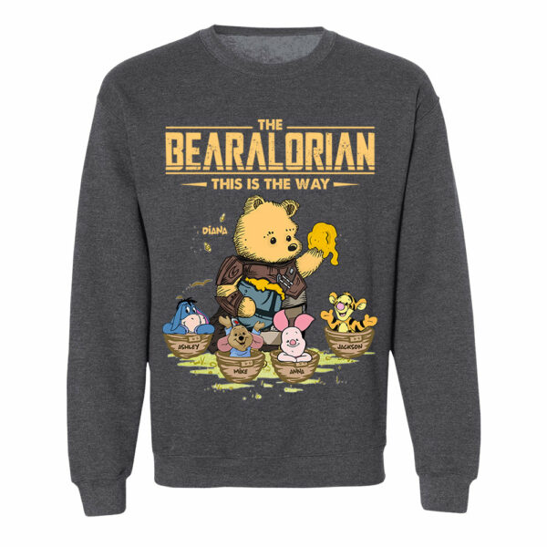 The Mama Bearalorian This Is The Way - Personalized Shirt For Mom Custom Nickname With Kids Gift vr2 - Image 8