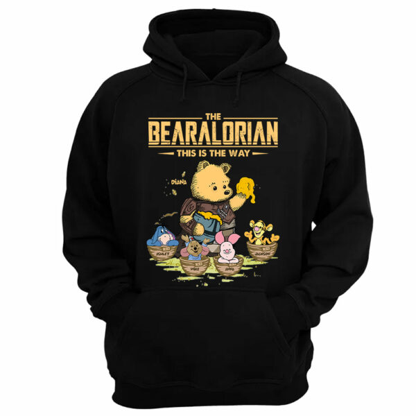 The Mama Bearalorian This Is The Way - Personalized Shirt For Mom Custom Nickname With Kids Gift vr2 - Image 3