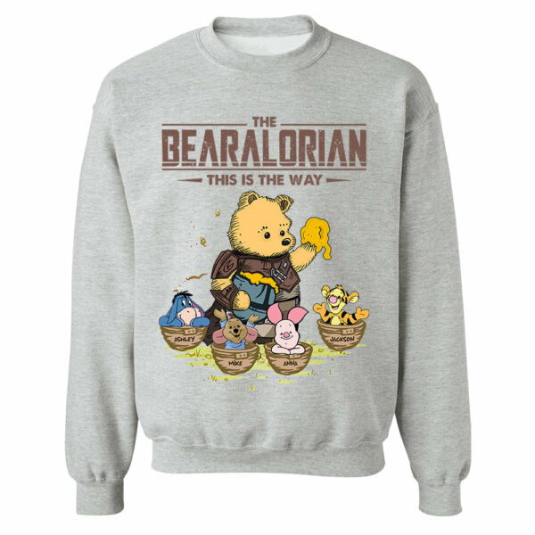The Mama Bearalorian This Is The Way - Personalized Shirt For Mom Custom Nickname With Kids Gift - Image 11