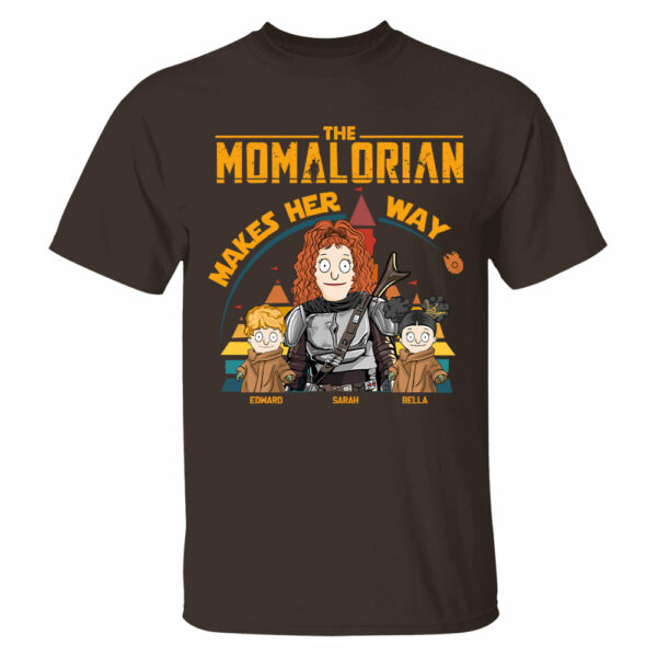 The Mamalorian Makes Her Way - Personalized Shirt For Mom New Tu24 - Image 8