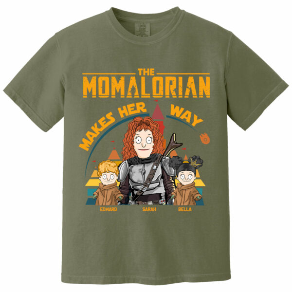 The Mamalorian Makes Her Way - Personalized Shirt For Mom New Tu24 - Image 14