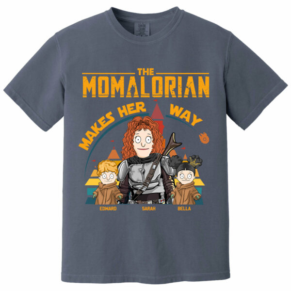 The Mamalorian Makes Her Way - Personalized Shirt For Mom New Tu24 - Image 11