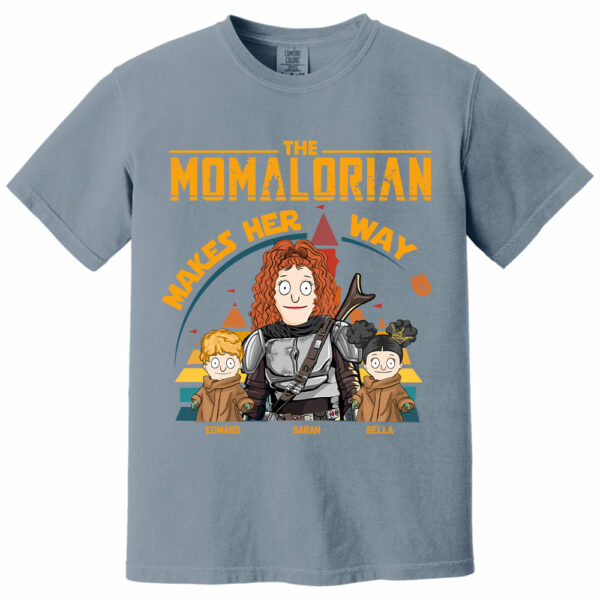The Mamalorian Makes Her Way - Personalized Shirt For Mom New Tu24 - Image 10