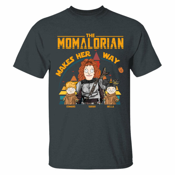 The Mamalorian Makes Her Way - Personalized Shirt For Mom New Tu24 - Image 6