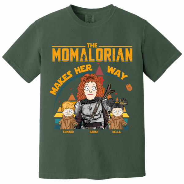 The Mamalorian Makes Her Way - Personalized Shirt For Mom New Tu24 - Image 13