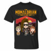 The Momalorian - Personalized Shirt Gift For Mom Custom Nickname With Tatooine Sunset Shirt Gift For Mom