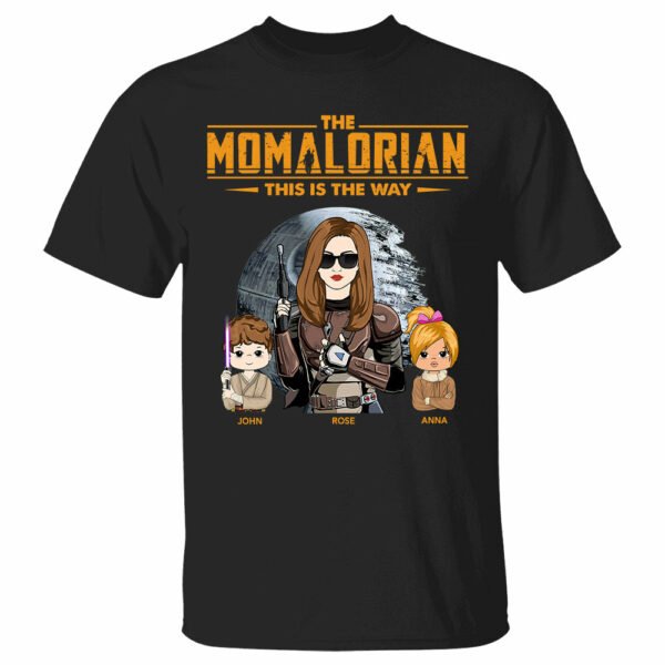 The Momalorian This Is The Way - Custom Shirt For Mom - Image 2