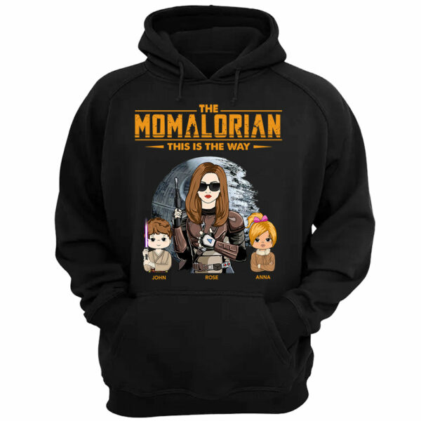 The Momalorian This Is The Way - Custom Shirt For Mom - Image 4
