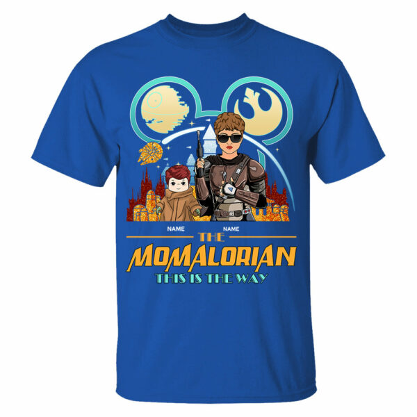 The Momalorian This Is The Way - Personalized Shirt For Mom - Motherâ€™s Day Gift - Image 11