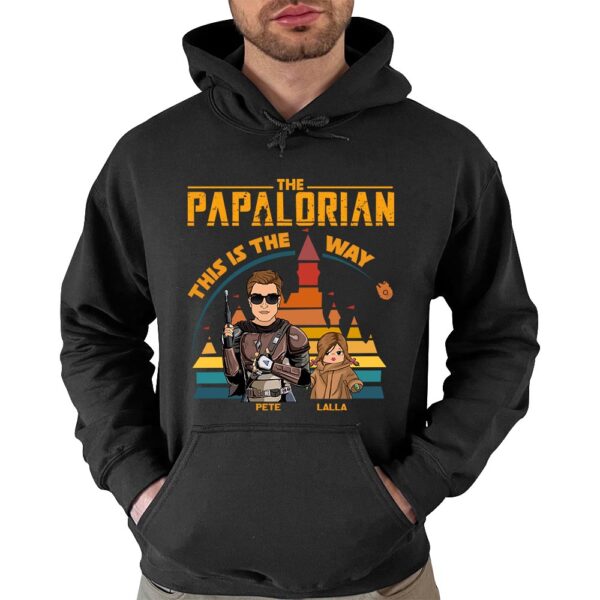 The Momalorian This Is The Way - Personalized Shirt For Mom Dad - Image 9