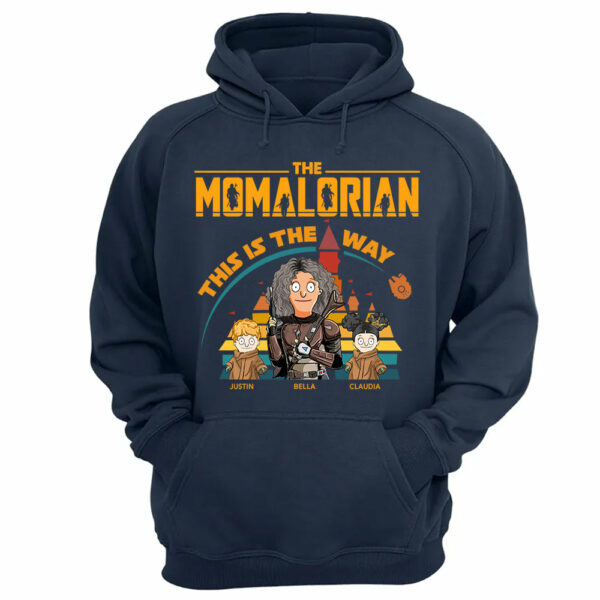 The Momalorian This Is The Way - Personalized Shirt For Mom Dad - Image 11