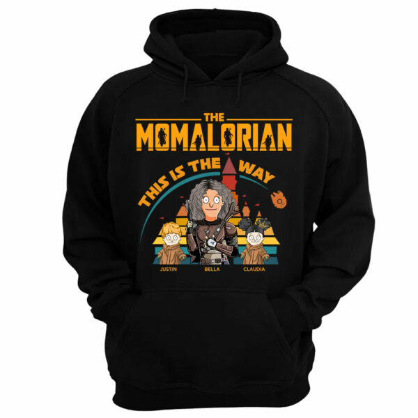 The Momalorian This Is The Way - Personalized Shirt For Mom Dad - Image 9