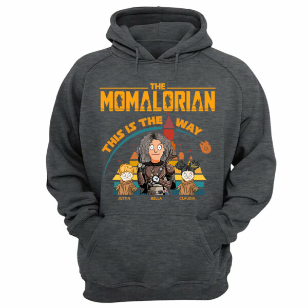 The Momalorian This Is The Way - Personalized Shirt For Mom Dad - Image 10