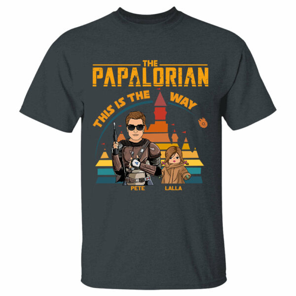 The Momalorian This Is The Way - Personalized Shirt For Mom Dad - Image 6