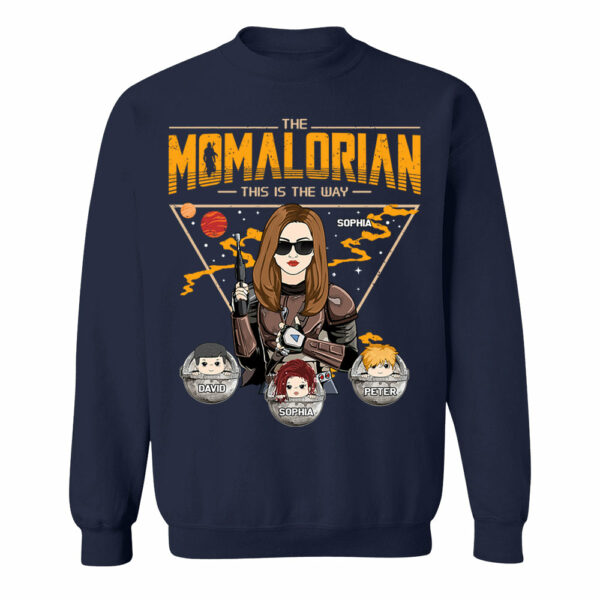 The Momalorian This Is The Way - Personalized Shirt Gift For Mom DO98 - Image 8