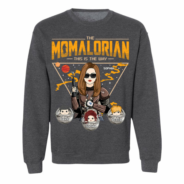 The Momalorian This Is The Way - Personalized Shirt Gift For Mom DO98 - Image 7