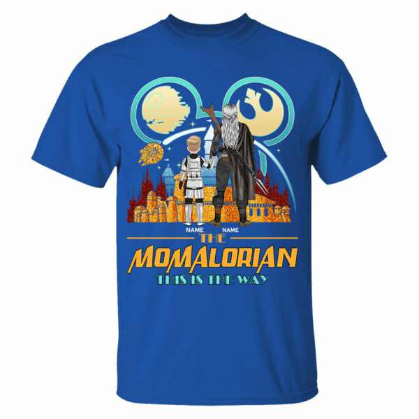 The Momalorian This Is The Way Back View - Personalized Shirt For Mom - Image 2
