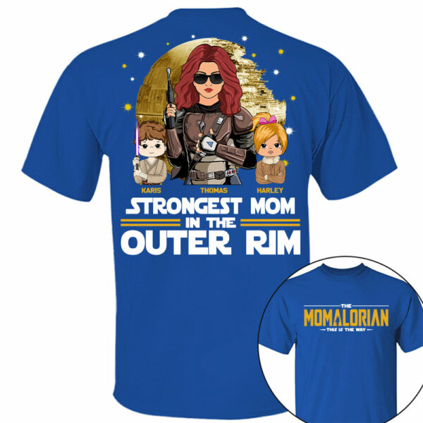 The Momalorian This Is The Way, Best Mom In The Galaxy - Personalized Shirt Gift For Mom Tu24 - Image 9