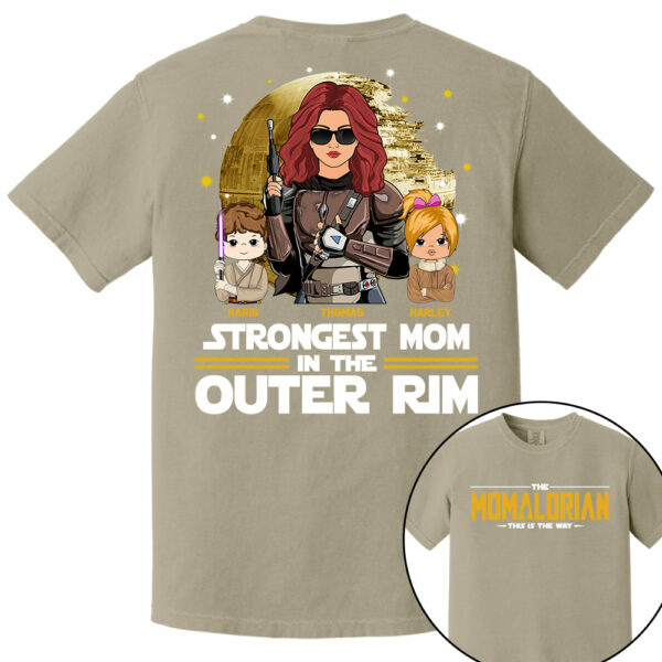 The Momalorian This Is The Way, Best Mom In The Galaxy - Personalized Shirt Gift For Mom Tu24 - Image 16