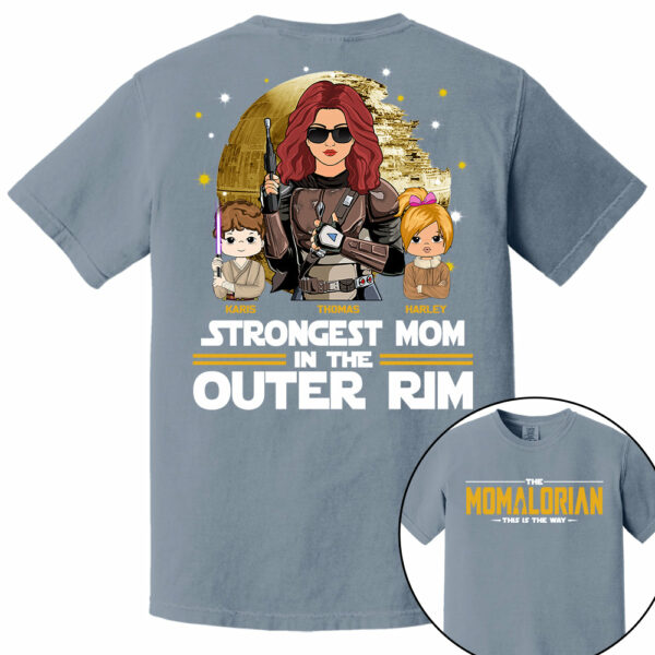 The Momalorian This Is The Way, Best Mom In The Galaxy - Personalized Shirt Gift For Mom Tu24 - Image 13