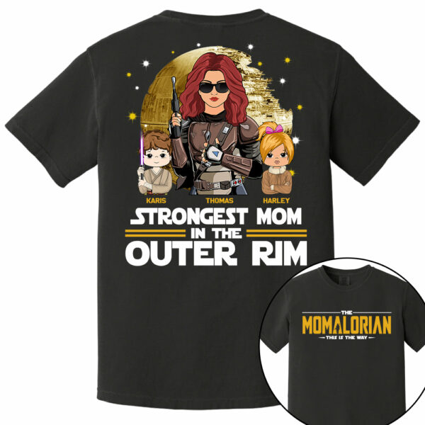 The Momalorian This Is The Way, Best Mom In The Galaxy - Personalized Shirt Gift For Mom Tu24 - Image 11