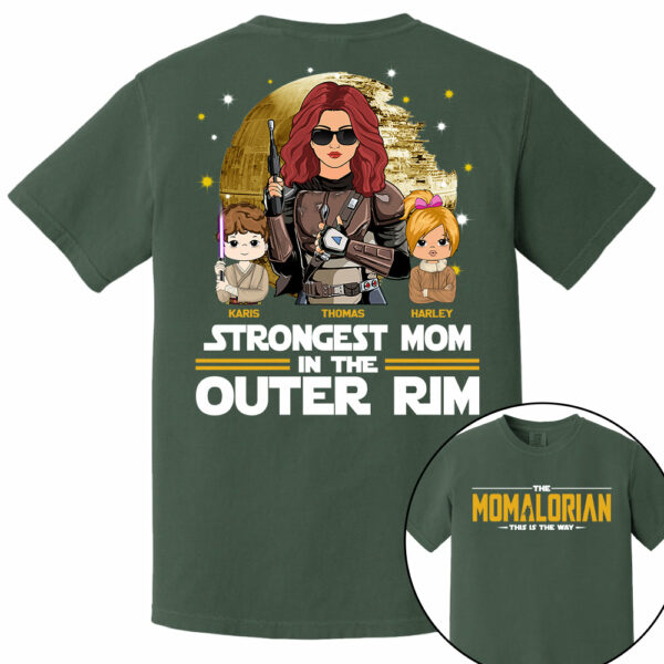 The Momalorian This Is The Way, Best Mom In The Galaxy - Personalized Shirt Gift For Mom Tu24 - Image 14