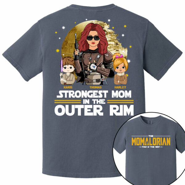 The Momalorian This Is The Way, Best Mom In The Galaxy - Personalized Shirt Gift For Mom Tu24 - Image 12