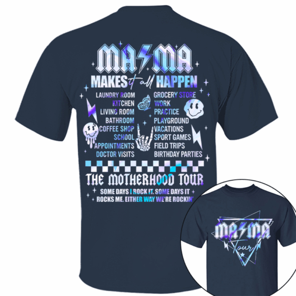 The Motherhood Tour Shirt, Funny Mama Tour Shirt, Mama Skeleton - Image 3