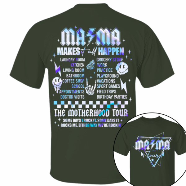 The Motherhood Tour Shirt, Funny Mama Tour Shirt, Mama Skeleton - Image 11