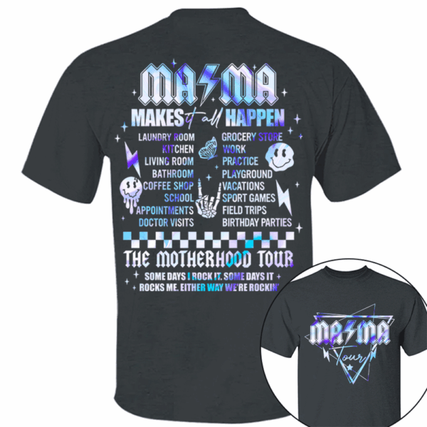 The Motherhood Tour Shirt, Funny Mama Tour Shirt, Mama Skeleton - Image 2