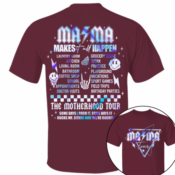 The Motherhood Tour Shirt, Funny Mama Tour Shirt, Mama Skeleton - Image 10