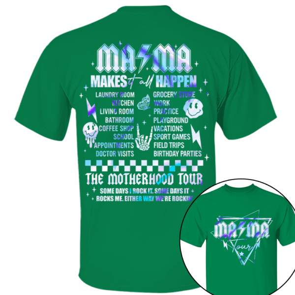 The Motherhood Tour Shirt, Funny Mama Tour Shirt, Mama Skeleton - Image 9