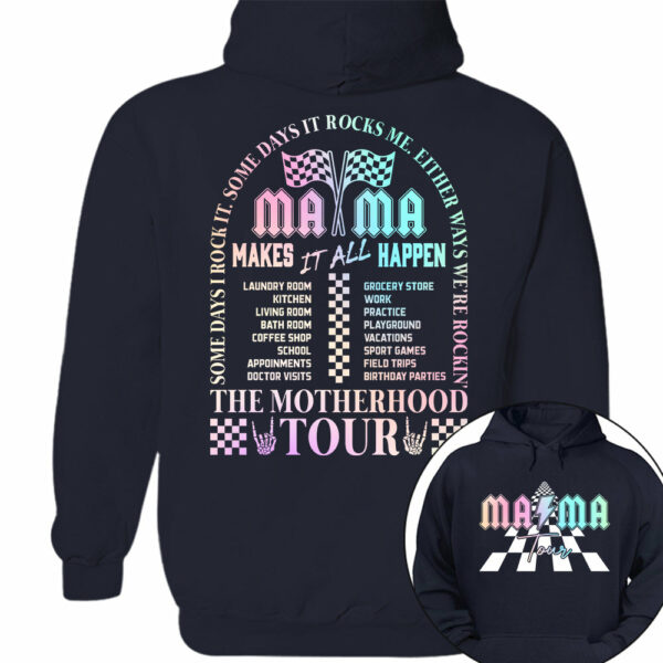 The Motherhood Tour Shirt, Some Days I Rock It, Lighting Bold Mama Funny Tour Shirt For Mother's Day - Image 10