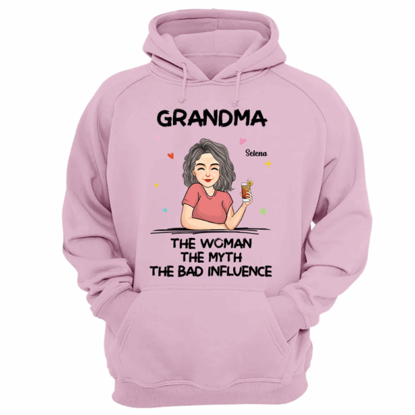 The Woman The Myth - Personalized Custom T-shirt - Mother's Day Gift For Grandma, Family Members - Image 12