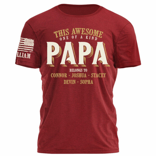 This Awesome One Of A Kind Grandpa Personalized Shirt For Grandpa Custom Nickname Kids Name Father Day Gift H2511 - Image 11